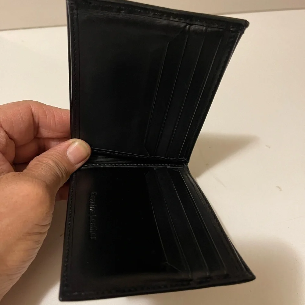 Tessa Costes leather wallet double sided slots